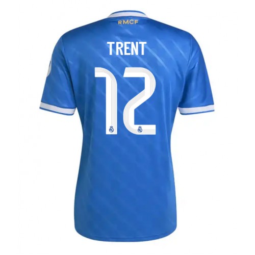 Lacne Muži Futbalové dres Real Madrid Alexander-Arnold #12 2025-26 Krátky Rukáv - Tretina